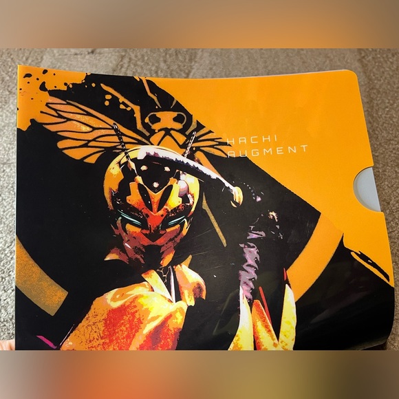 Shin Kamen Rider x Family Mart Clear File Folder Hachi Augment Japan Exclusive - Picture 3 of 6